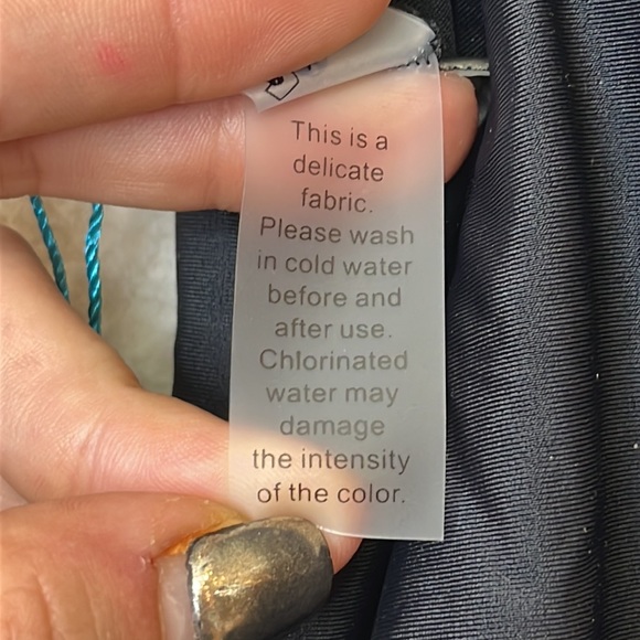 NWT Heat Womens Swimwear Moon Dust Ruched Front Panel One Piece SIZE S - Picture 4 of 7